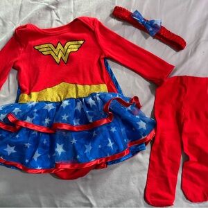Wonder Woman Baby Costume Size 6-12 months